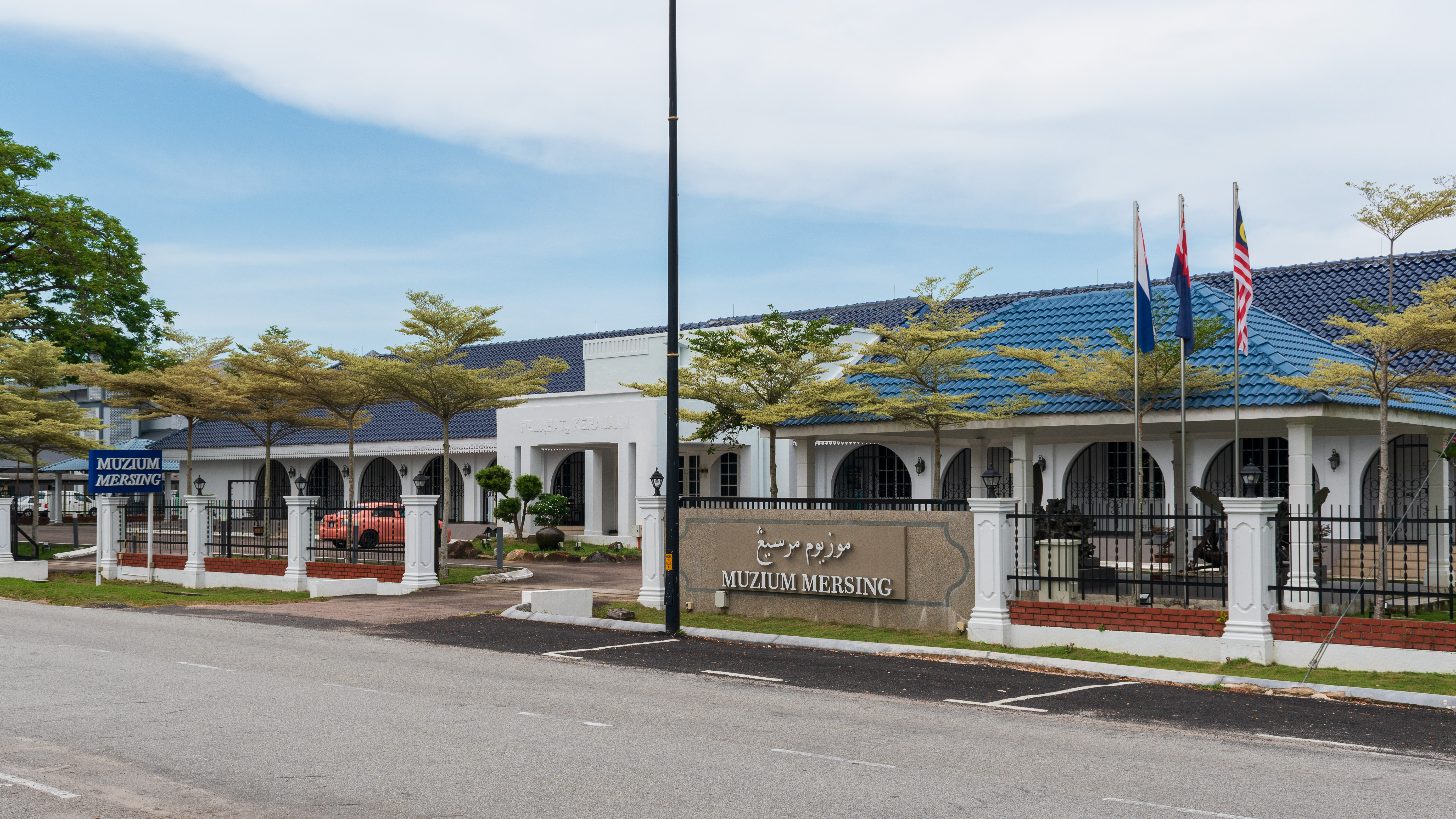 Mersing Museum exterior photographed by Dominic Nelson in May 2024 / Dominic Nelson于2024年5月拍摄的丰盛港博物馆外观